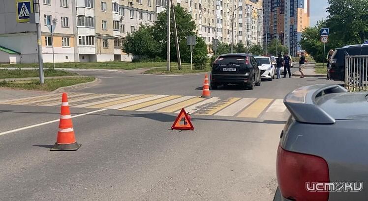 В Орле иномарка сбила подростка на пешеходном переходе