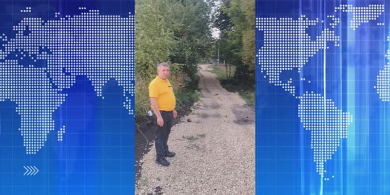 Жители села Ахтырка недовольны качеством проложенной дороги. Экспресс - новости.