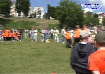 Как в день защиты детей орловские спасатели развлекали гостей Детского парка