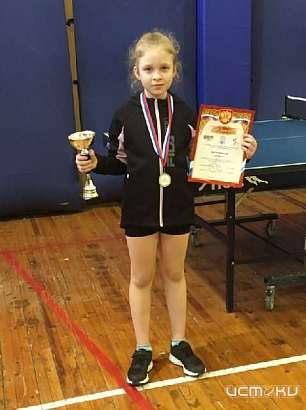 Алина Савостикова стала лучшей теннисисткой на соревнованиях в Питере