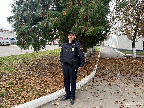 Москвичка поблагодарила участкового из Орловской области 