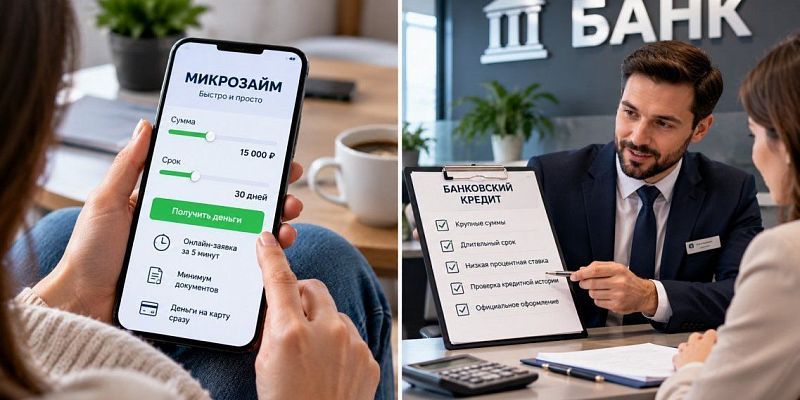 Что такое микрозайм и чем он отличается от банковского кредита
