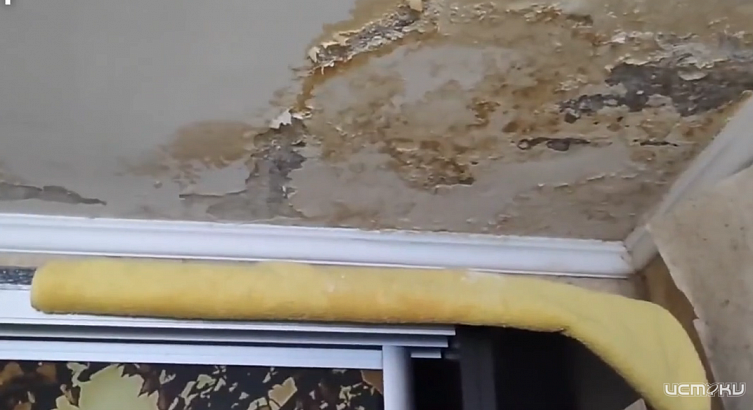 Уже 17 лет у жильцов дома на улице Пожарной в Орле течёт крыша