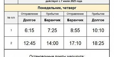расписание автобус В Орловской области у двух автобусных маршрутов изменится расписание