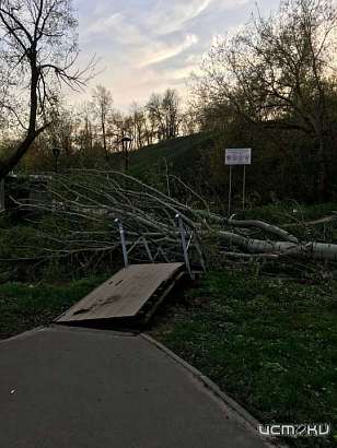 Орёл лишился ещё одного моста