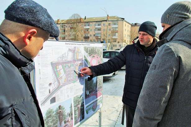 В Орле презентовали проект благоустройства площади Маршала Жукова