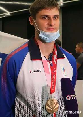 Орловского паралимпийца наградят медалью «За заслуги перед Отечеством II степени»