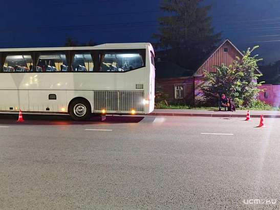 Автобус сбил женщину в Железнодорожном районе Орла