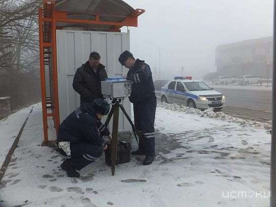 Расстановка приборов фотофиксации на 26 января 