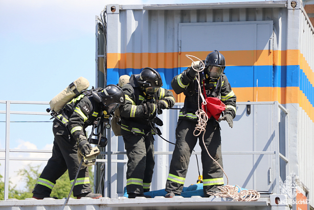 В Орловской области определяют лучшие звенья газодымозащитной службы пожарной охраны 