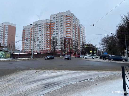 Орел выпутывается из снежного плена