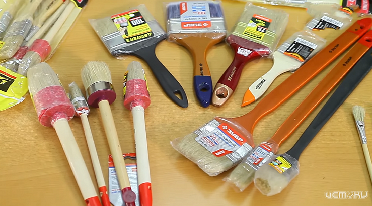 Работаем кистью