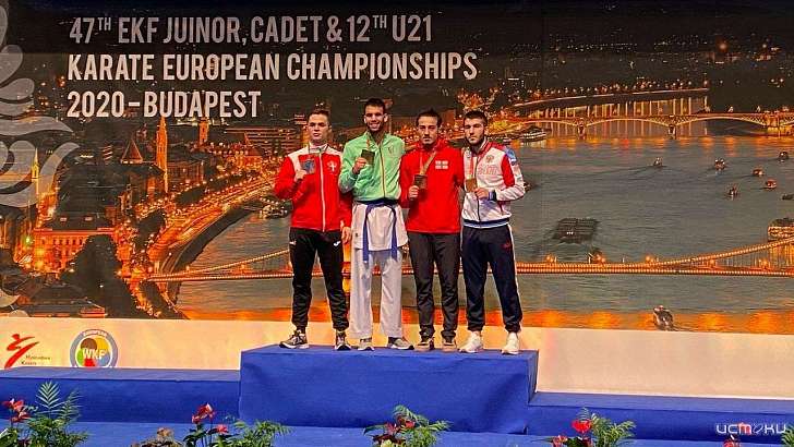 Орловский каратист Асиман Мамедов завоевал бронзу на первенстве Европы