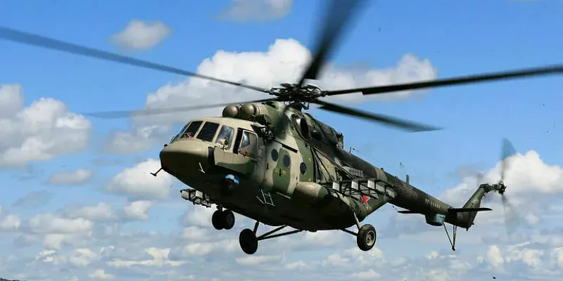 Вертолёт  Катастрофа  В Орловской области разбился вертолет Ми-8, экипаж погиб