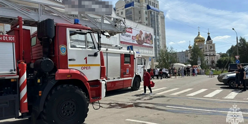 Стало известно откуда начался пожар в ТЦ "Европа" на Наугорке в Орле