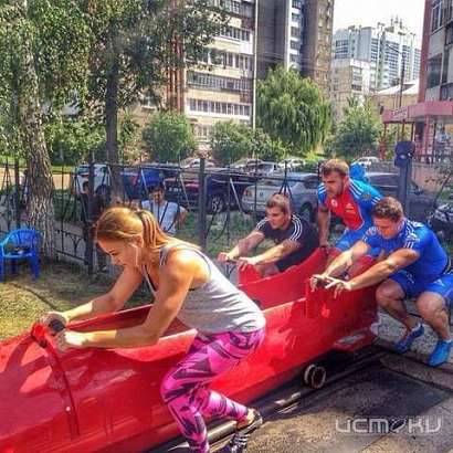 Бронзовый призер Чемпионата России по легкой атлетике стал серебряным призером Кубка Орла по боб стартам