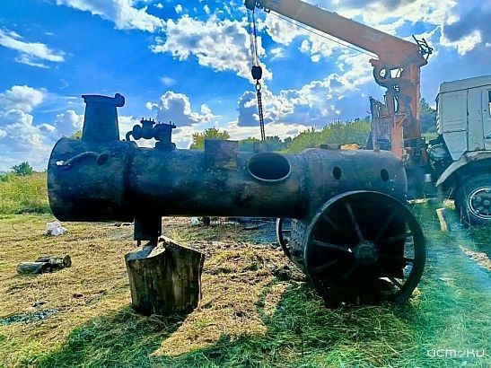 В Орловской области из реки извлекли уникальный паровой локомобиль