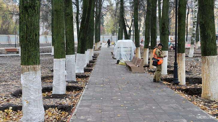 Орловский губернатор анонсировал открытие после ремонта сквера Комсомольцев