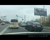 Авария в Орле с участием мотоцикла и авто (Фото/Видео)