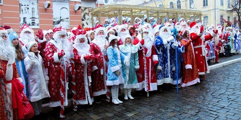 Шествие Дедов Морозов и Снегурочек состоится в Орле в конце декабря
