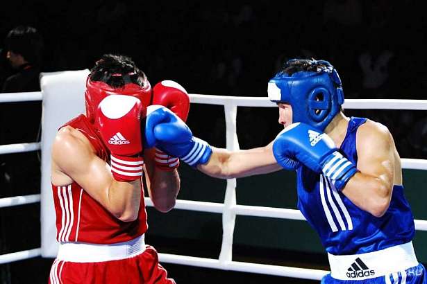 В эти дни спорткомплекс “ГРИНН” принимает межрегиональный турнир по боксу памяти Николая Плахова