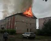 Во Мценске произошел крупный пожар. Видео