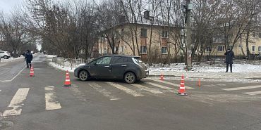 Иномарка сбила орловчанку на пешеходном переходе