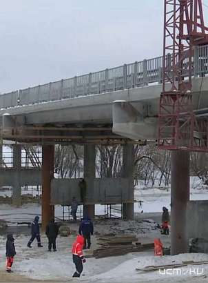 Новый мост в д. Тайное готов на 90% - власти