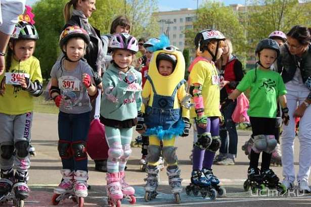 Минский марафон покорился орловским роллерам