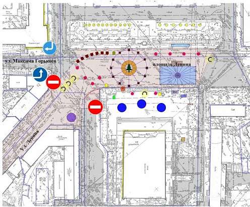 В Орле на ул. Ленина запретят движение транспорта