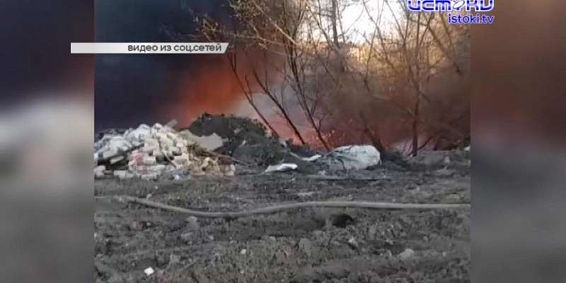 В Орле горели аэродром и свалка, а толпа подростков испугала посетителей ТЦ