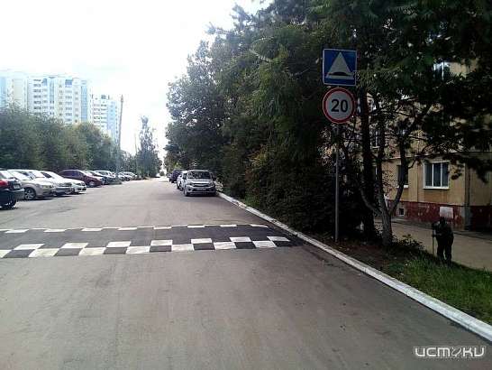 В Орле оборудовали пешеходные переходы на трех улицах