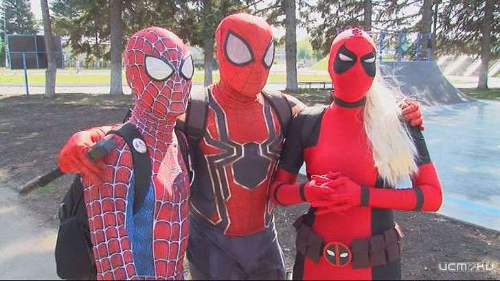 Супергерои приглашают орловчан принять участие в благотворительной акции