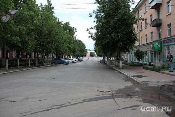 В Орле реконструируют улицу Горького