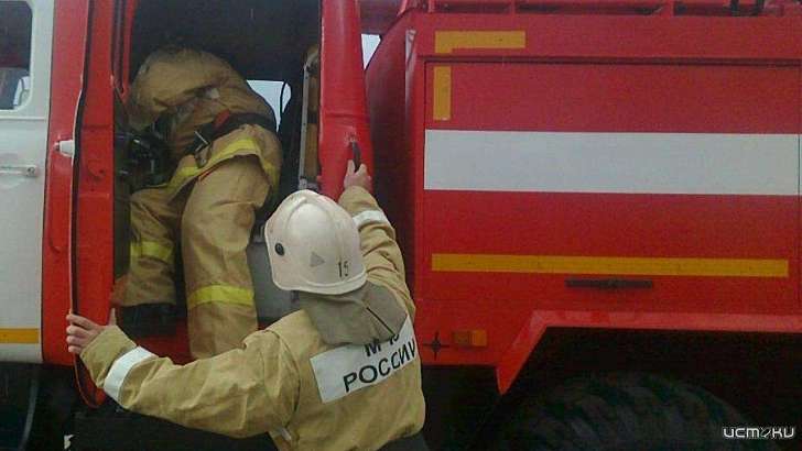 При пожаре во мценском общежитии пострадал мужчина