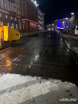 В Орле стартовал ремонт дорог горячим асфальтом