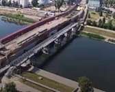 ЧП в Орле: на Красном мосту рухнул башенный кран