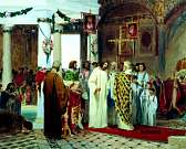 Ладья под иконой Владимира держит путь от Оки к Дону