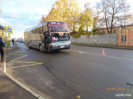 В Орле двухэтажный автобус сбил 10-летнюю девочку на пешеходном переходе