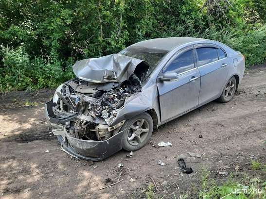 В Орловской районе столкнулись две легковушки