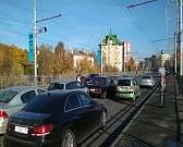 Видео: Орел встал в пробках из-за ДТП с пятью автомобилями