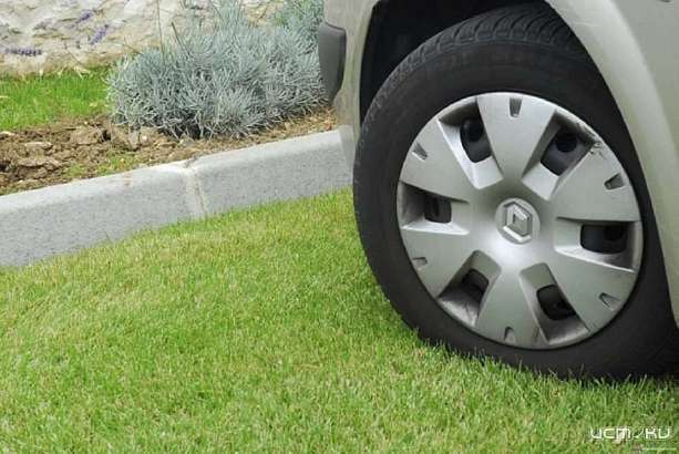 В Орловской области начнут штрафовать за парковку на газонах и детских площадках