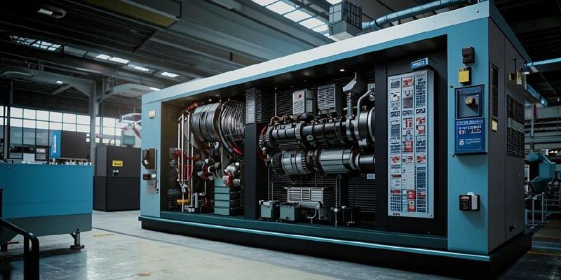 промышленность электроэнергия газовое топливо Газопоршневая установка: эффективное решение для энергоснабжения