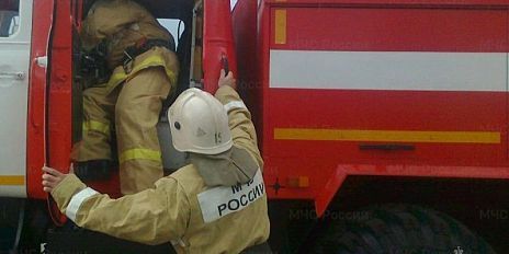 При пожаре в орловском селе пострадал один человек