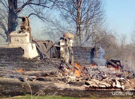 В Болховском районе водонагреватель стал причиной серьезного пожара