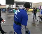 Настоящее шоу силового экстрима подарили атлеты орловчанам