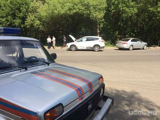 В Орле перевернулся «Форд». Пострадал водитель