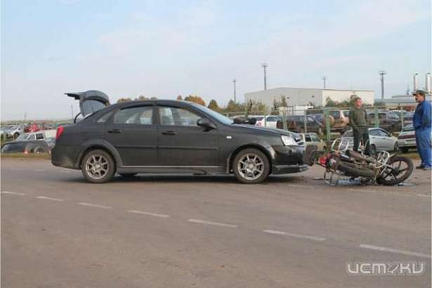 В Орловской области водитель мопеда пострадал в ДТП