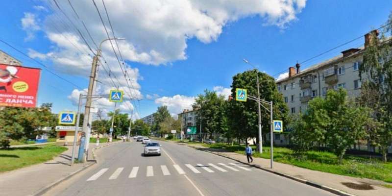 В Орле уберут лишний пешеходный переход на Октябрьской 