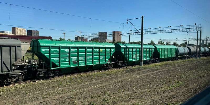 Погрузка на железной дороге в Орловской области выросла более чем на четверть в январе – мае